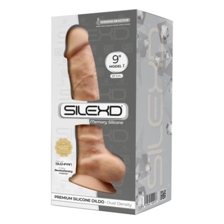 Фаллоимитатор из инновационного силикона с двойным покрытием Model 1 SileXD, 9 дюймов